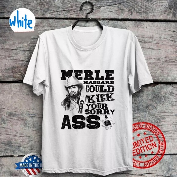 Gildan Other - Merle Haggard T-Shirt Country Mama Tried Swinging Doors Tour Concert